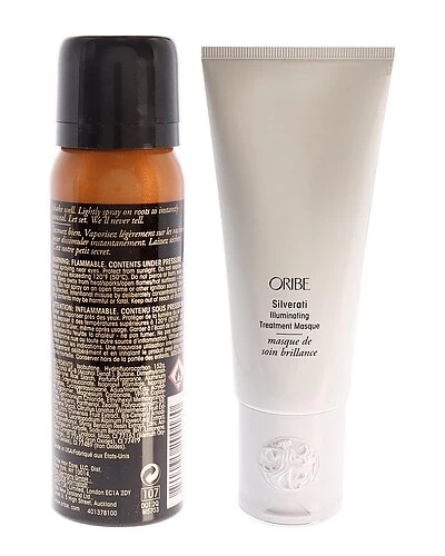 Oribe Airbrush Root Touch-Up Spray - Light Brown & Silverati Illuminating Treatment Masque Kit Women 3 Oribe Airbrush Root Touch-Up Spray - Light Brown & Silverati Illuminating Treatment Masque Kit Women - Image 3